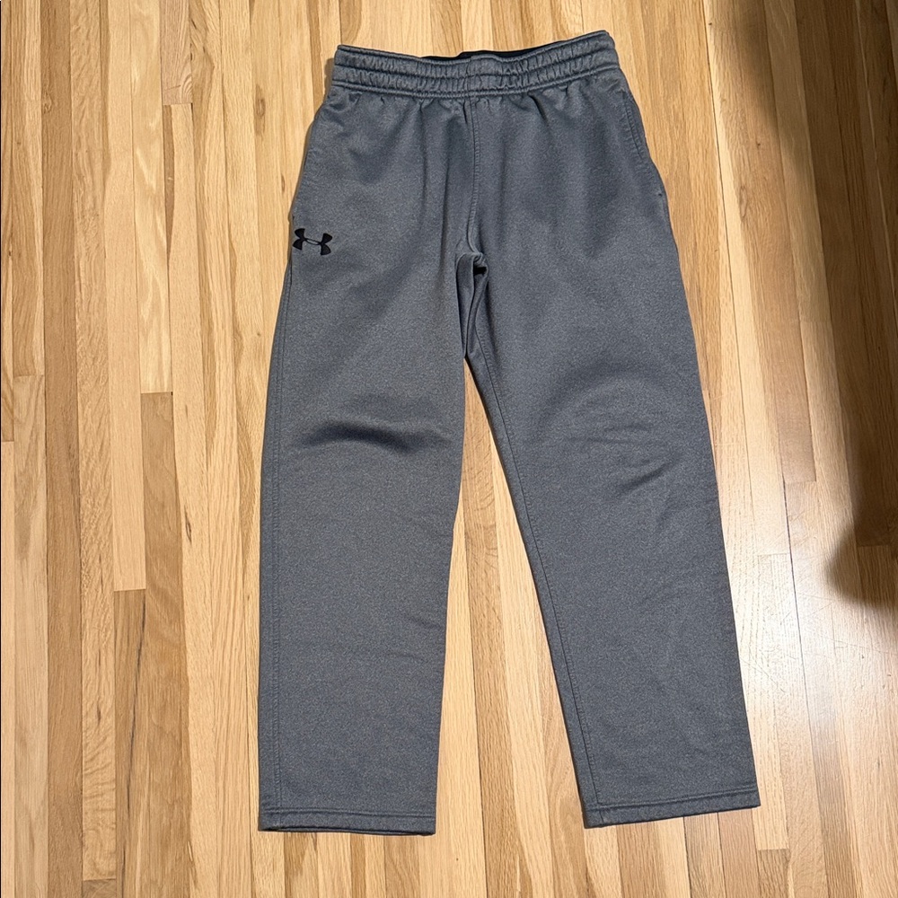 Under Armour Dark Gray Fleece-Lined Joggers